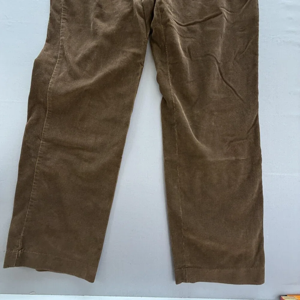 Gap Corduroy Pants Mens FIT 36x32 Brown Classic Fit Straight Leg Casual Cotton
